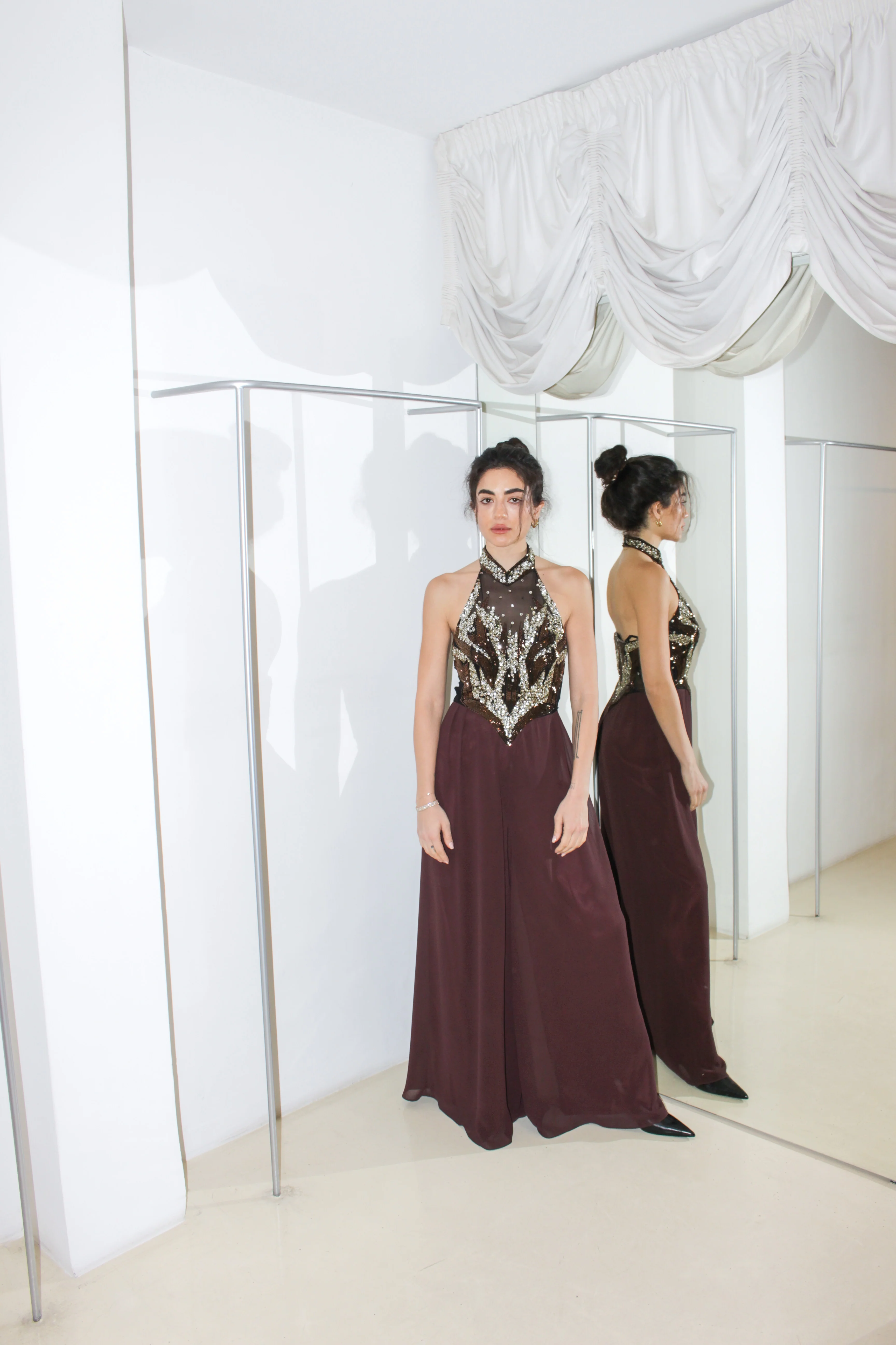 Vintage Beaded Jumpsuit